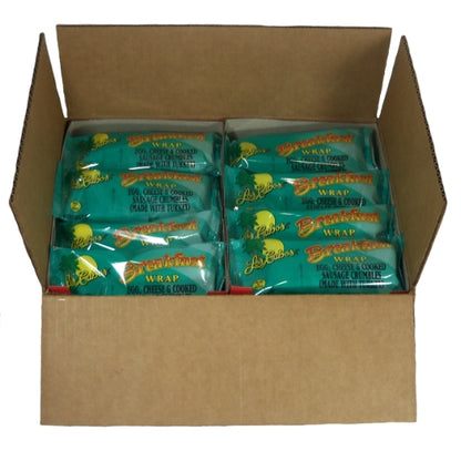 Los Cabos SAUSAGE, Egg & CHEESE BREAKFAST BURRITO, 24 x 24 x 3.6 oz Case - DOT product image 4