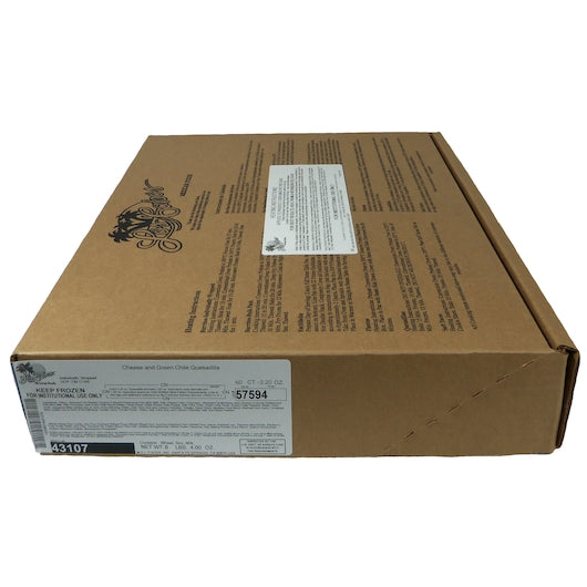 Los Cabos CHEESE & GREEN CHILE QUESADILLA, 60 x 60 x 2.2 oz Case - DOT product image 6