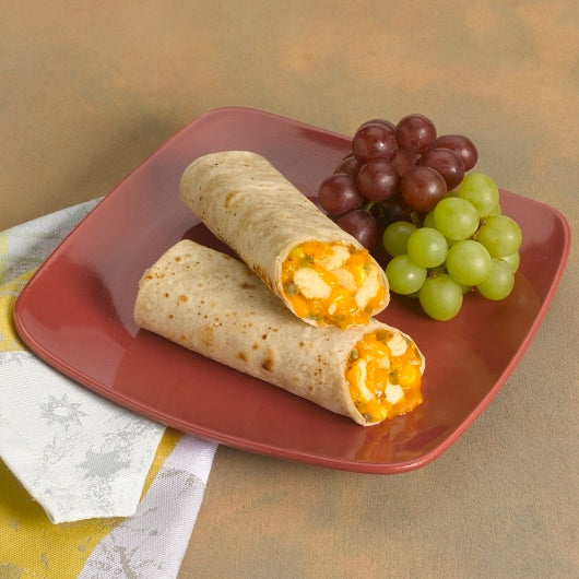 Cabo Real Green Chile, EGG & CHEESE Breakfast Burrito, 72 x 72 x 3.75 oz Case - Prepared Foods