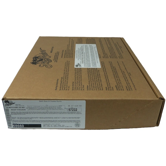 Los Cabos BEEF, BEAN & CHEESE Burrito, 48 x 48 x 5.2 oz Case - DOT product image 5