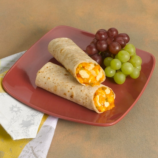 Los Cabos Individually Wrapped Egg and Cheese Breakfast Wrap, 72 x 72 x 2.5 oz Case - DOT product image 3