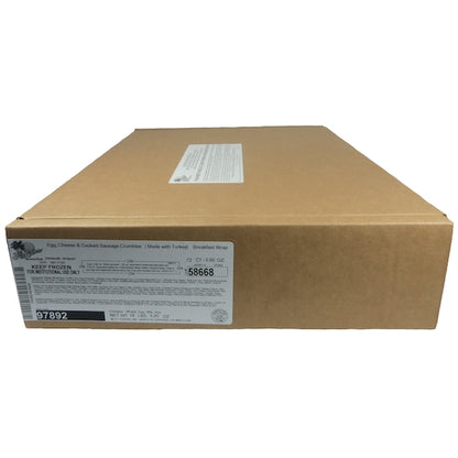 Los Cabos Egg, Sausage, and Cheese Wrap, 72 x 72 x 3.6 oz Case - DOT product image 4