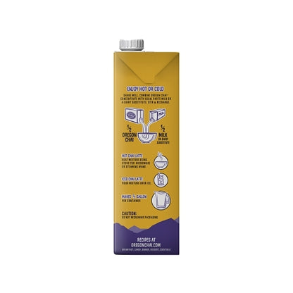 Oregon Chai The Original Organic Chai Tea Latte, 6 x 32 oz Case - DOT product image 2