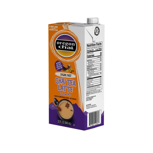 Oregon Chai Sugar Free The Original Chai Tea, 6 x 32 fl oz Case - DOT product image 5