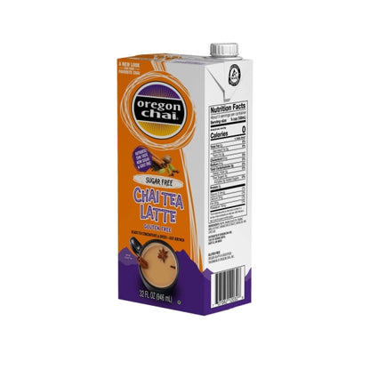 Oregon Chai Sugar Free The Original Chai Tea, 6 x 32 fl oz Case - DOT product image 5