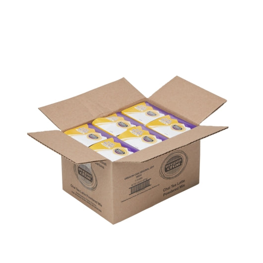 Oregon Chai The Original Chai Tea Latte Single Serve Dry Mix, 6 x 24 ct Case - Coffee & Tea