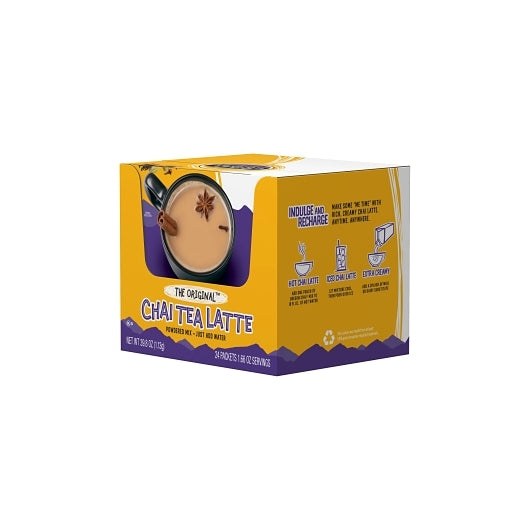Oregon Chai The Original Chai Tea Latte Single Serve Dry Mix, 6 x 24 ct Case - DOT product image 5