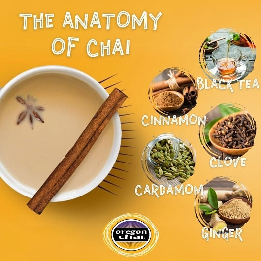 Oregon Original Chai The Original Chai Tea Latte Bulk Dry Mix, 4 x 3 lb Case - DOT product image 7