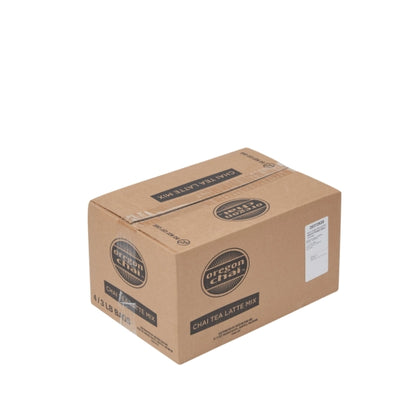Oregon Original Chai The Original Chai Tea Latte Bulk Dry Mix, 4 x 3 lb Case - GS1 closed shipping case image