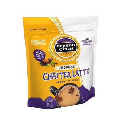 Oregon Original Chai The Original Chai Tea Latte Bulk Dry Mix, 4 x 3 lb Case - DOT product image 2