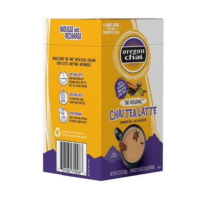 Oregon Chai The Original Chai Tea Latte Mix, 6 x 8 ct Case - DOT product image 3