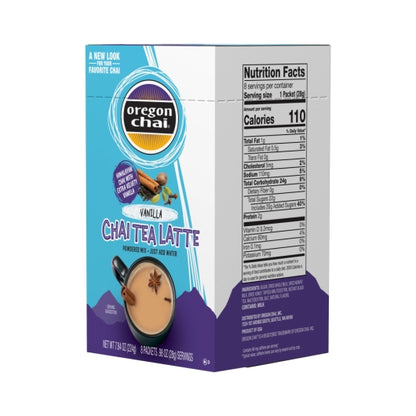 Kerry Oregan Chai Vanilla Chai Tea Latte Mix, 6 x 8 ct Case - DOT product image 7