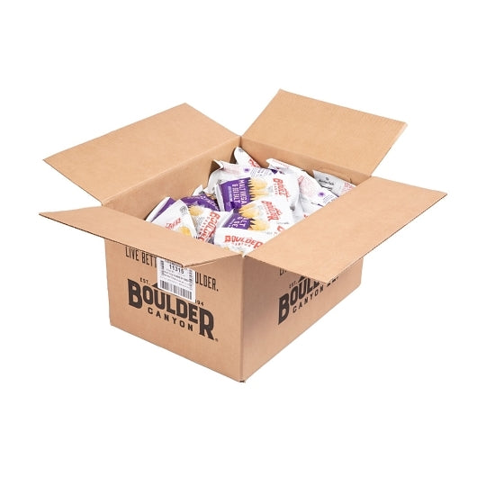 Boulder Canyon Malt Vinegar & Sea Salt Kettle Chips, 55 x 1.5 oz Case - GS1 open-case image