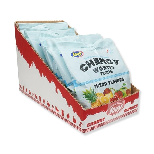 Jovy Chamoy Gummy Worms, 1 x 8 each Case - Candy & Confections