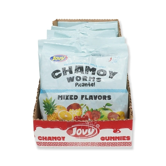 Jovy Chamoy Gummy Worms, 1 x 8 each Case - Candy & Confections - image 2