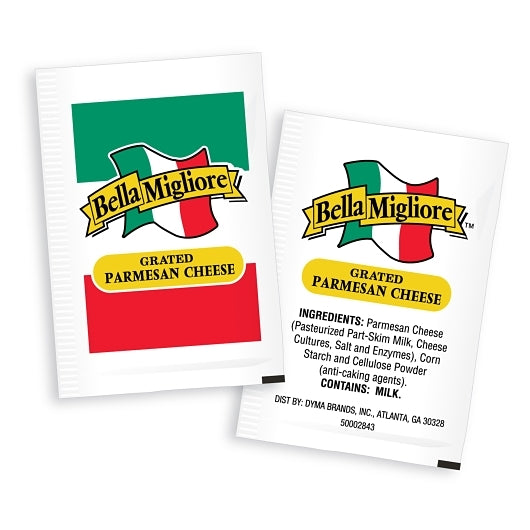 Bella Migliore PARMESAN CHEESE PACKETS, 200 x 3.5 GR Case - DOT product image 2