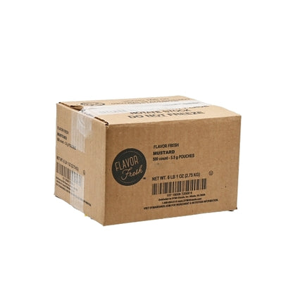 Flavor Fresh Yellow Mustard Single Serve, 500 x 4.5 GR Case - DOT product image 5