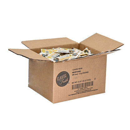 Flavor Fresh Yellow Mustard Single Serve, 500 x 4.5 GR Case - DOT product image 4