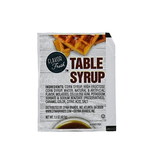 Flavor Fresh Syrup Cup Single Serve, 100 x 1.5 oz Case - Condiments & Sauces