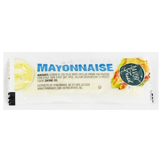 Flavor Fresh Mayonnaise Single Serve, 200 x 200 x 9 GR Case - Condiments & Sauces