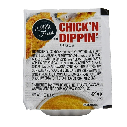 Flavor Fresh Chicken Sauce Single Serve, 100 x 1 oz Case - Condiments & Sauces
