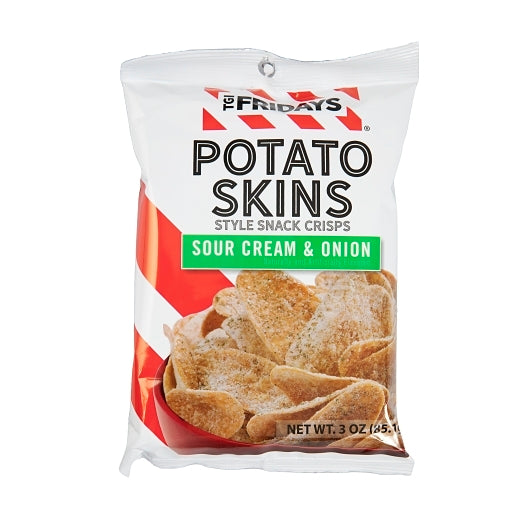 TGI Fridays Sour Cream & Onion Potato Skins, 6 x 3 oz Case - DOT product image 7