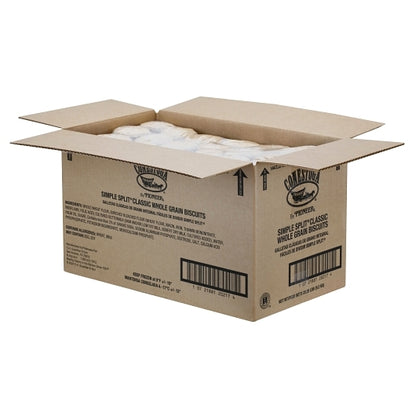 Conestoga Simple-split Classic Whole Grain Biscuit, 144 x 2.25 oz Case - Rice & Grains