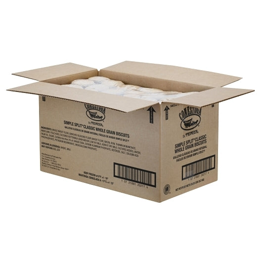 Conestoga Simple-split Classic Whole Grain Biscuit, 144 x 2.25 oz Case - Rice & Grains