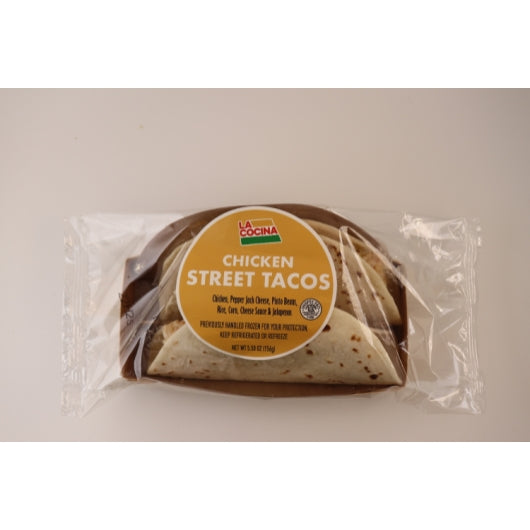 La Cocina Chicken Street Tacos, 12 x 5.5 oz Case - Frozen Snacks & Appetizers - image 2