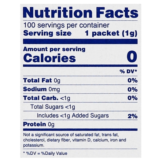 Splenda Packets 100 Count, 12 x 100 ct Case - DOT product image 3