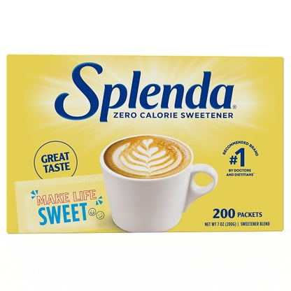 Splenda 200 COUNT, 12 x 200 ct Case - Pantry Ingredients