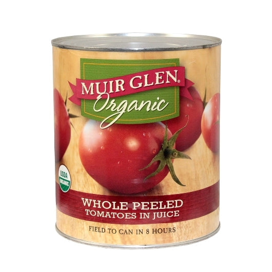 Muir Glen Organic Whole Peeled Tomatoes, 6 x 102 oz Case - DOT product image 5