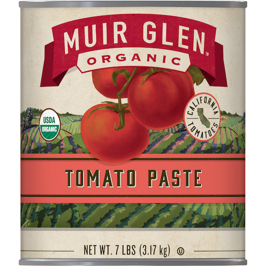 Muir Glen Organic Tomato Paste, 6 x 112 oz Case - DOT product image 7
