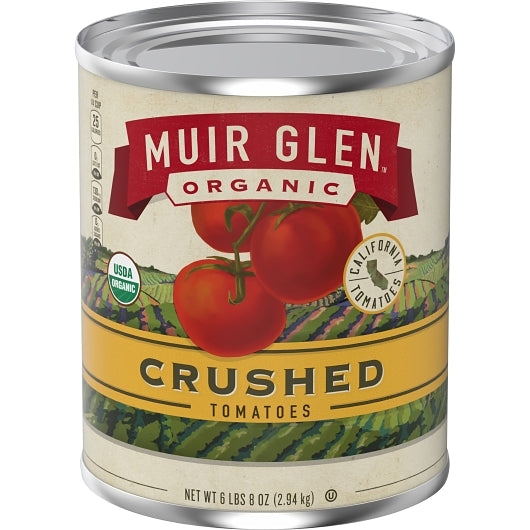 Muir Glen Organic Crushed Tomatoes, 6 x 104 oz Case - DOT product image 4
