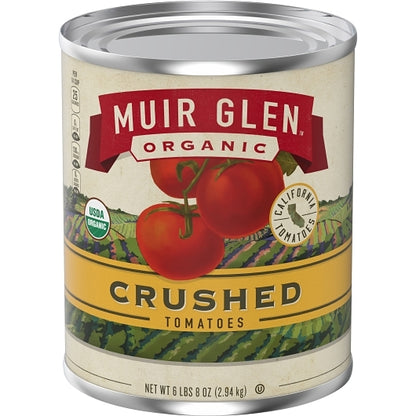 Muir Glen Organic Crushed Tomatoes, 6 x 104 oz Case - DOT product image 4