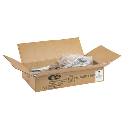 Tablecraft 4 Egg Nonstick Rings, 1 x 1 each Case - GS1 open-case image