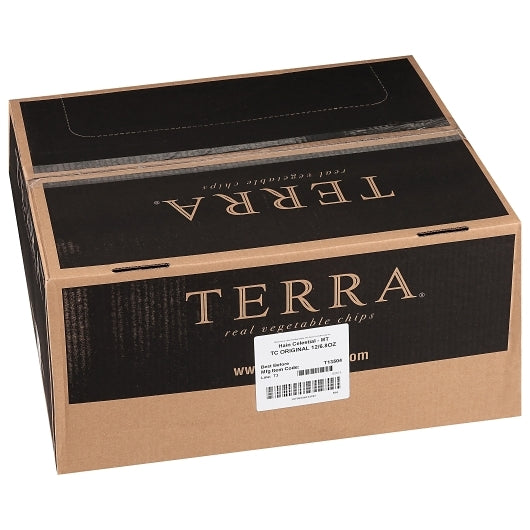 Terra Chips Original Vegetable, 12 x 6.8 oz Case - GS1 closed shipping case image