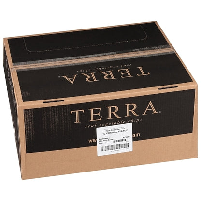 Terra Chips Original Vegetable, 12 x 6.8 oz Case - GS1 closed shipping case image