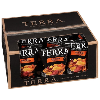 Terra Chips Original Vegetable, 12 x 6.8 oz Case - GS1 open-case image