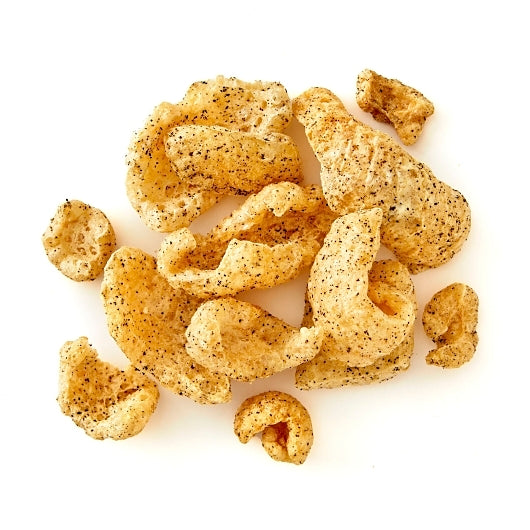 Epic Sea Salt Pepper Pork Rind, 12 x 2.5 oz Case - Meat Snacks