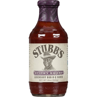 Stubbs Sticky Sweet Bbq Sauce Bottle, 6 x 18 oz Case - DOT product image 6