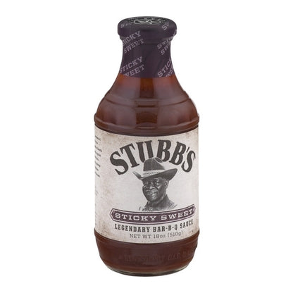 Stubbs Sticky Sweet Bbq Sauce Bottle, 6 x 18 oz Case - DOT product image 8