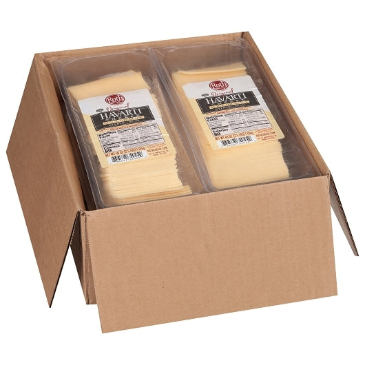 Roth Slice-on-Slice Original Havarti Slice, 4 x 2.5 lb Case - DOT product image 5