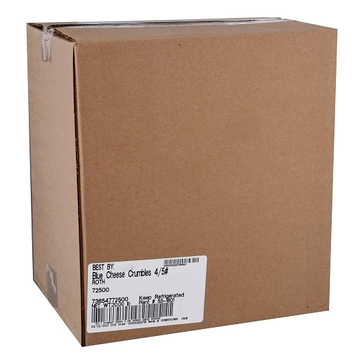 Roth BLUE CHEESE CRUMBLES, 4 x 5 lb Case - DOT product image 4