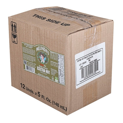 Melinda's Foods Xxxtra Habanero Hot Sauce, 12 x 5 fl oz Case - DOT product image 4