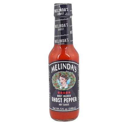 Melinda's Foods Ghost Pepper Hot Sauce, 12 x 5 fl oz Case - Condiments & Sauces
