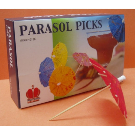 Parasol Picks, 10 Case -- 144 Count - DOT product image 2