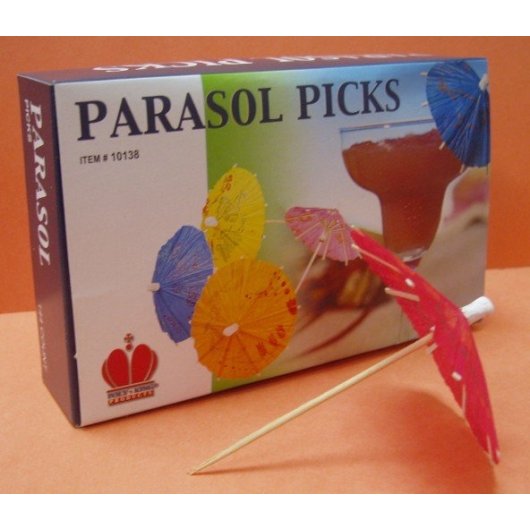 Parasol Picks, 10 Case -- 144 Count - DOT product image 1