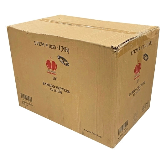 Goldmax 10 Inch Bamboo Skewers, 12 x 1600 each Case - DOT product image 4