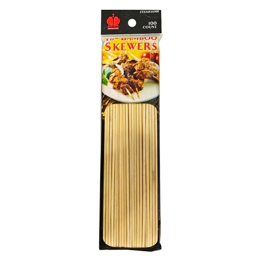 Goldmax 10 Inch Bamboo Skewers, 12 x 1600 each Case - DOT product image 2